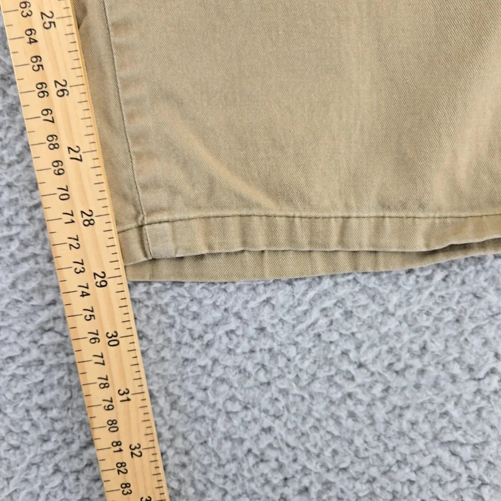 Peter Millar Pants Mens 38 Tan‎ Chino Flat Front Pima Cotton Golf Mid Rise